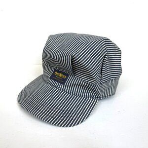 Vintage OshKosh B Gosh Hat Cap Train Engineer Railroad Snap Back USA Made